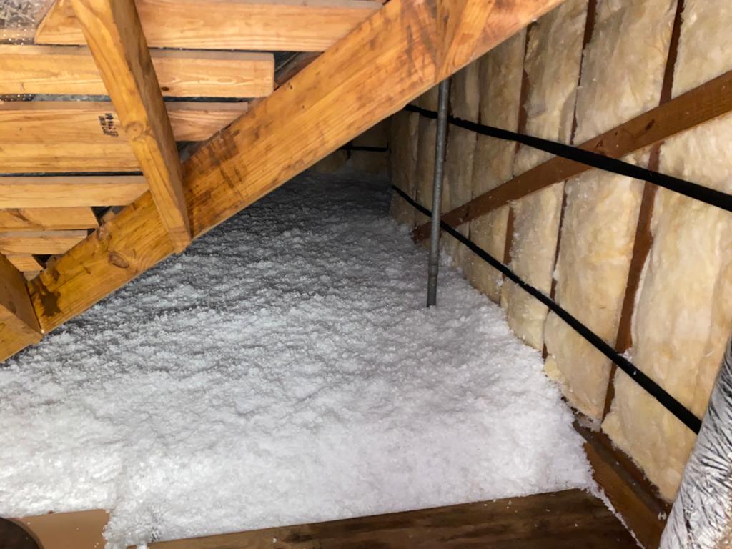 Attic Insulation Work